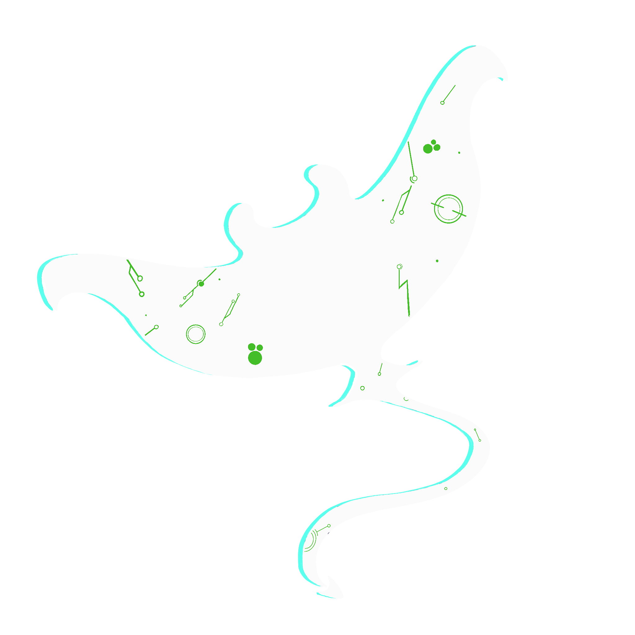 AIXDATA stingray mascot